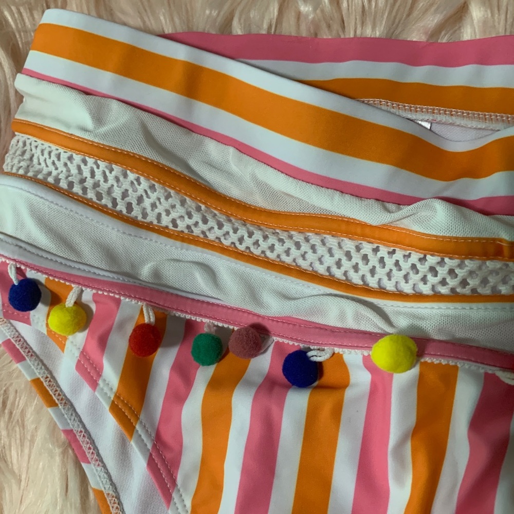 High waisted colorful swimsuit - Picture 4 of 6